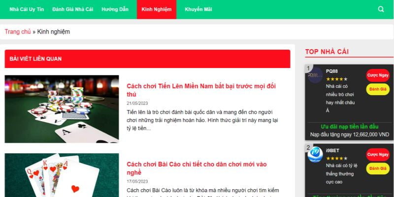 Điểm nổi bật của trang web Vt999: 56 - Vt999